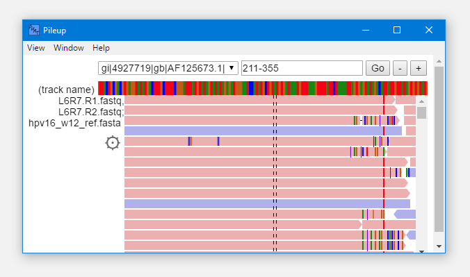 PHAT Output Pileup